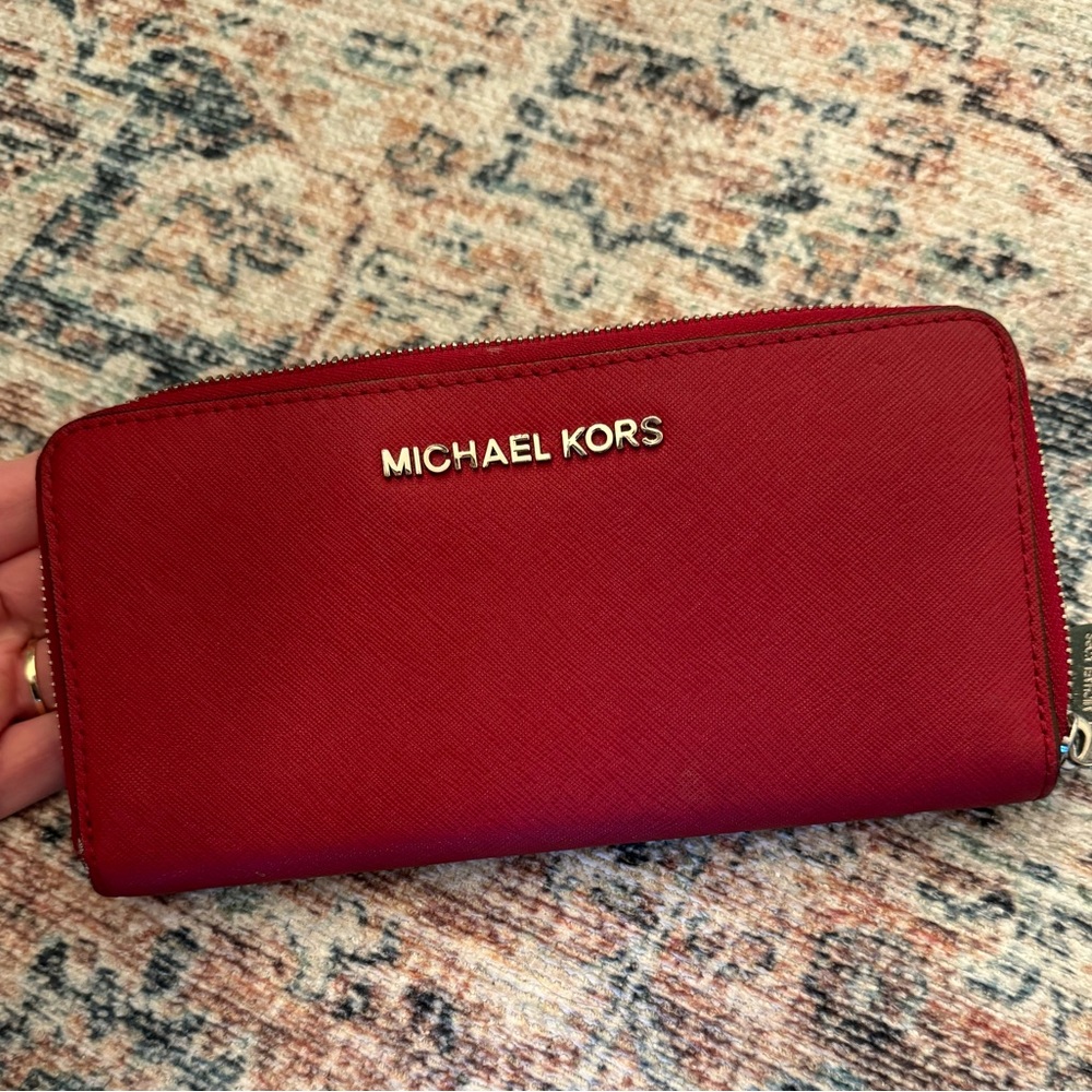 Michael Kors leather wallet